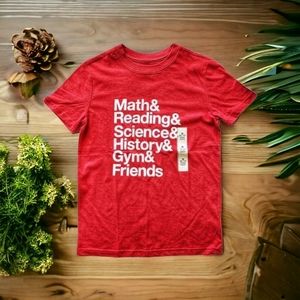 New! Cat & Jack UNISEX Graphic design tshirt